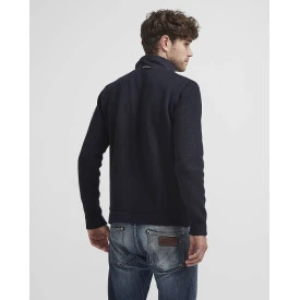 Holebrook Gevoerd Vest Stefan | Windblocker Navy