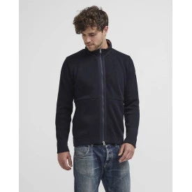Holebrook Gevoerd Vest Stefan | Windblocker Navy