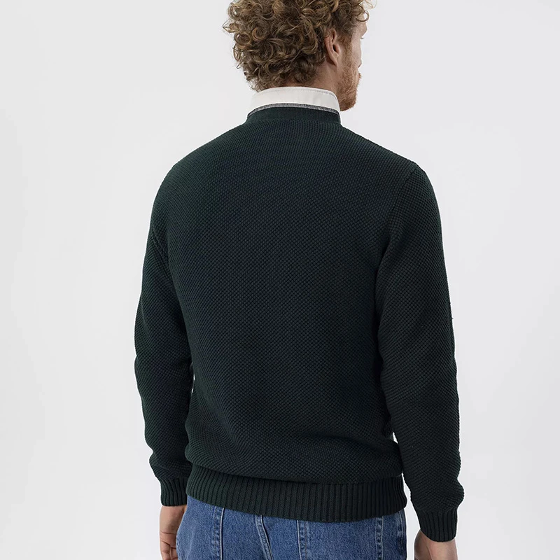 Holebrook Windbreaker Trui | Donkergroen | www.pietkoopmans.nl