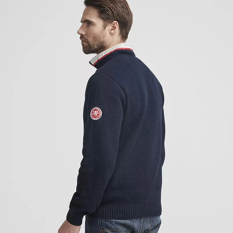 Holebrook Classic Trui | Windblocker Marine | www.pietkoopmans.nl