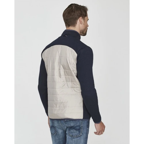 Holebrook Gevoerd Vest Peder | Windblocker Jack Beige | www.pietkoopmans.nl