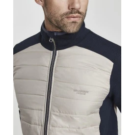 Holebrook Gevoerd Vest Peder | Windblocker Jack Beige