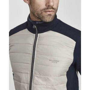 Holebrook Gevoerd Vest Peder | Windblocker Jack Beige