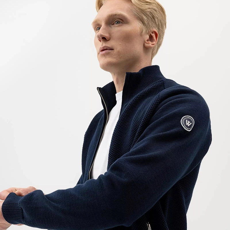 Holebrook Windblocker Vest Ingo | Navy | www.pietkoopmans.nl