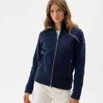 Holebrook Windblocker Claire Vest Dames | Blauw Melange | www.pietkoopmans.nl