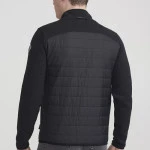 Holebrook Gevoerd Vest Peder | Windblocker Zwart | www.pietkoopmans.nl
