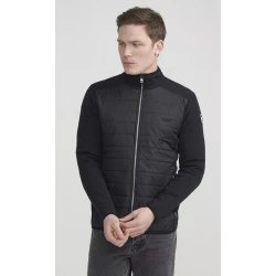 Holebrook Gevoerd Vest Peder | Windblocker Zwart