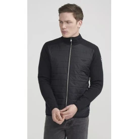 Holebrook Gevoerd Vest Peder | Windblocker Zwart