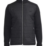 Holebrook Gevoerd Vest Peder | Windblocker Zwart | www.pietkoopmans.nl