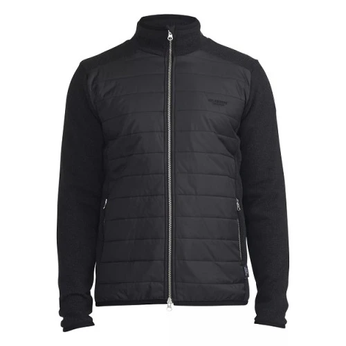 Holebrook Gevoerd Vest Peder | Windblocker Zwart | www.pietkoopmans.nl
