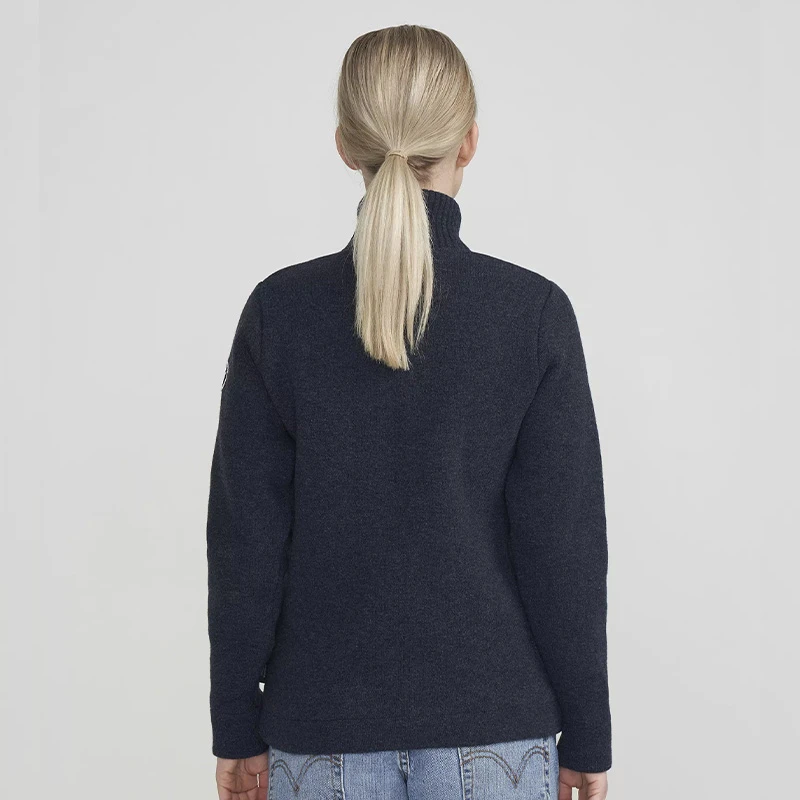 Holebrook Windblocker Claire  Vest Dames | Donker Jeans | www.pietkoopmans.nl