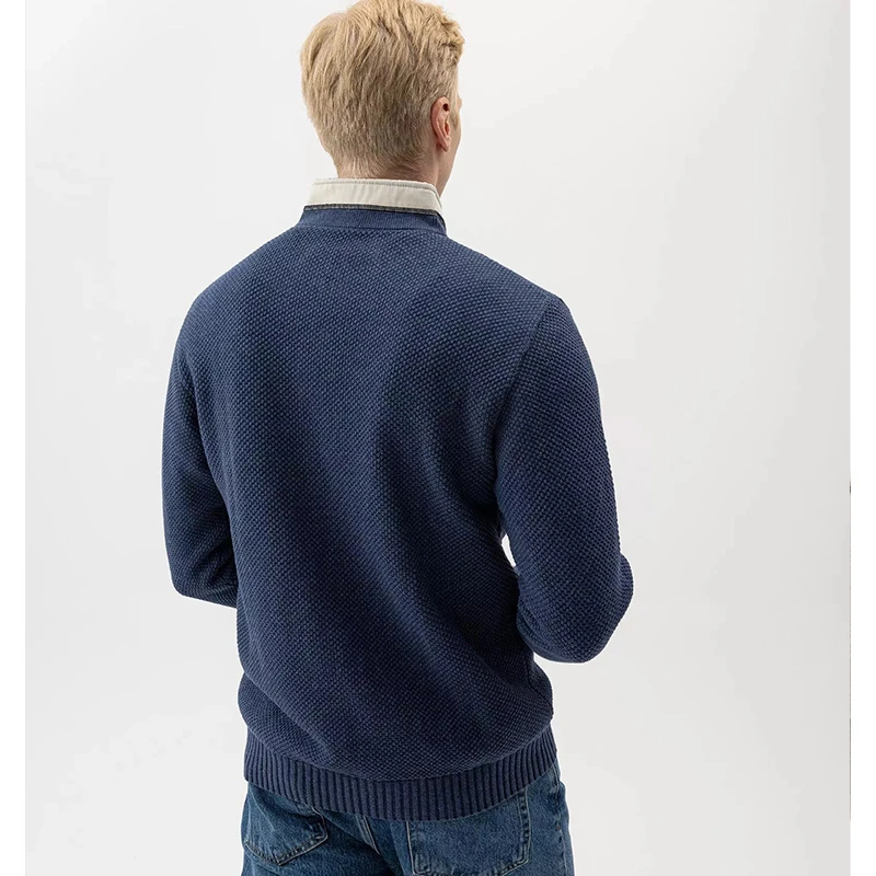 Holebrook Classic Trui | Windblocker Chambray | www.pietkoopmans.nl