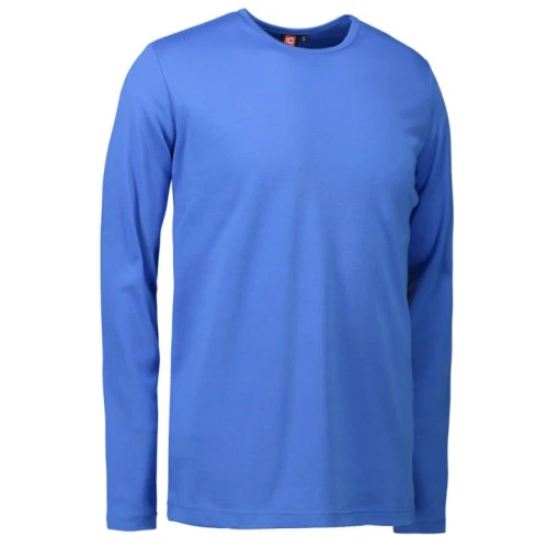 T-Shirt Lange Mouw | Azuur