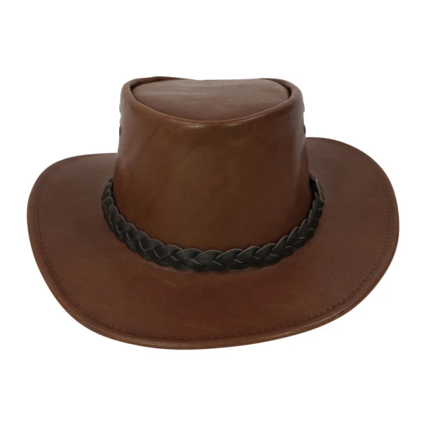 Jacaru Australische Hoed  | Bushranger Cognac | www.pietkoopmans.nl