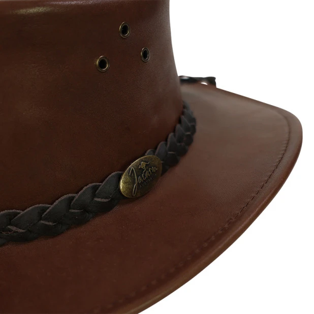 Jacaru Australische Hoed  | Bushranger Cognac | www.pietkoopmans.nl