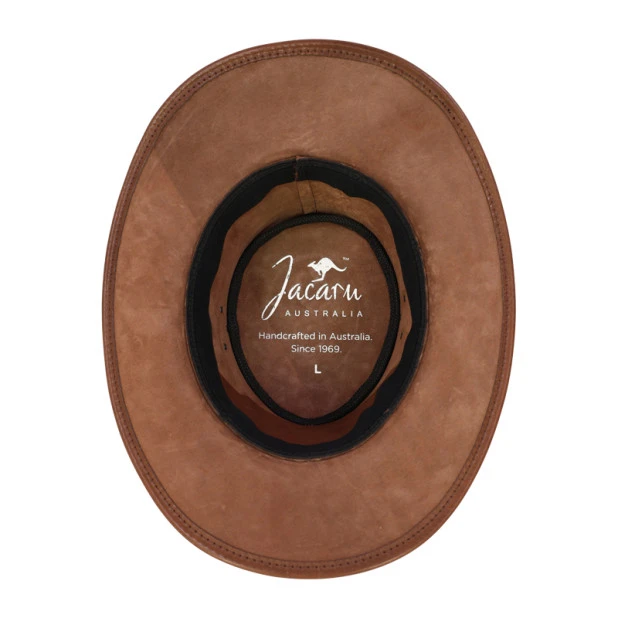 Jacaru Australische Hoed  | Bushranger Cognac | www.pietkoopmans.nl
