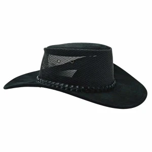 Jacaru Australische Hoed Breeze | Zwart