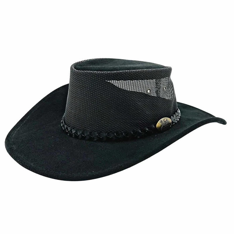 Jacaru Australische Hoed Breeze | Zwart | www.pietkoopmans.nl
