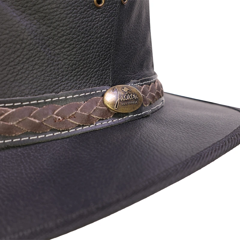 Jacaru Australische Hoed Roo Nomad | Black | www.pietkoopmans.nl