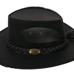 Jacaru Australische Hoed Koolaroo | Black | www.pietkoopmans.nl