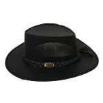 Jacaru Australische Hoed Koolaroo | Black | www.pietkoopmans.nl