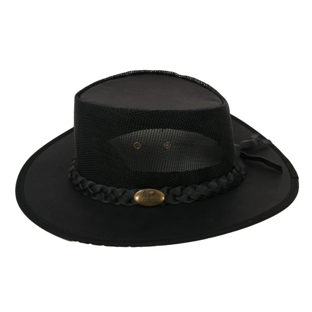 Jacaru Australische Hoed Koolaroo | Black | www.pietkoopmans.nl
