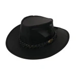 Jacaru Australische Hoed Koolaroo | Black | www.pietkoopmans.nl