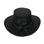 Jacaru Australische Hoed Koolaroo | Black | www.pietkoopmans.nl