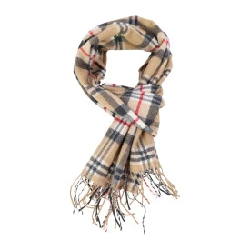 John Hanly Shawl Merino | Camel Antra Geruit