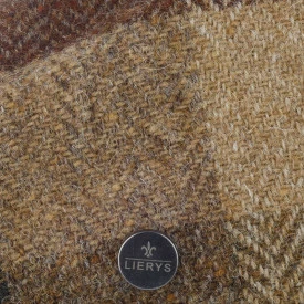 Lierys Flatcap | Camel Patchwork