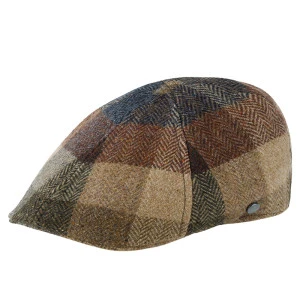 Lierys Flatcap | Camel Patchwork
