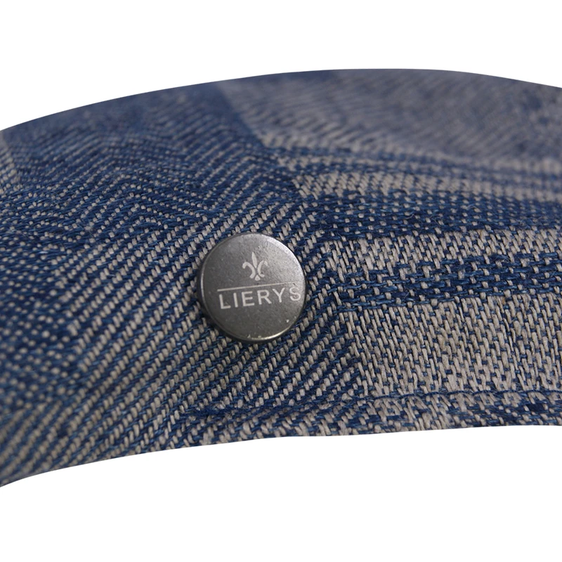 Lierys Flatcap | Linnen Patchwork | www.pietkoopmans.nl 