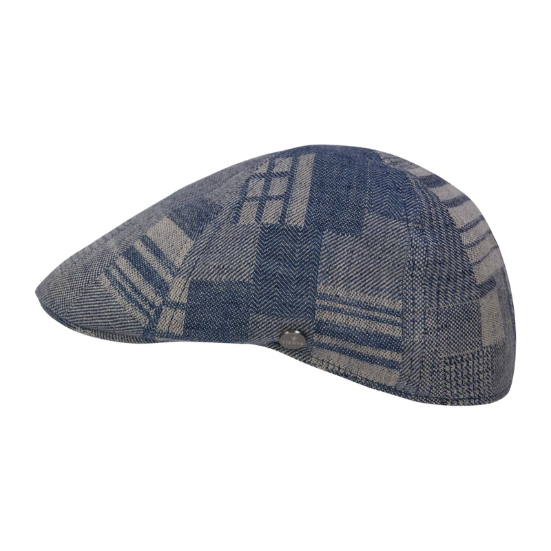 Lierys Flatcap | Linnen Patchwork | www.pietkoopmans.nl 