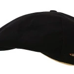 Luckyhat Flat Cap | Zwart Goud | www.pietkoopmans.nl