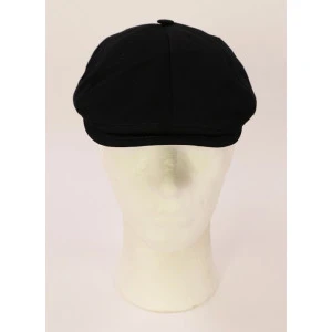 Luckyhat Flat Cap | Zwart Goud
