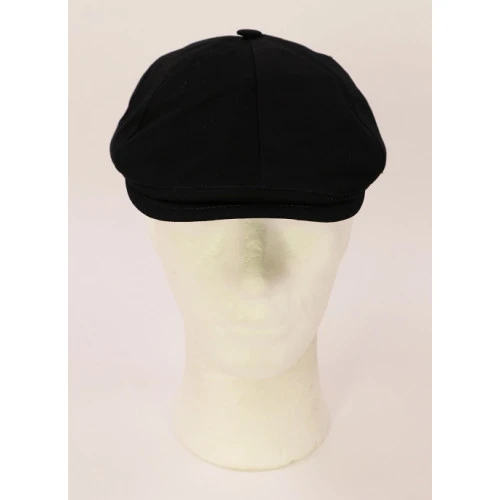 Luckyhat Flat Cap | Zwart Goud | www.pietkoopmans.nl