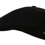 Luckyhat Flat Cap | Zwart Zilver | www.pietkoopmans.nl