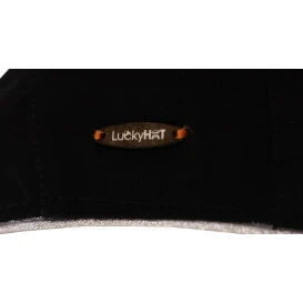 Luckyhat Flat Cap | Zwart Zilver | www.pietkoopmans.nl