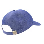 LuckyHat Baseball Cap Linnen | Blauw | www.pietkoopmans.nl