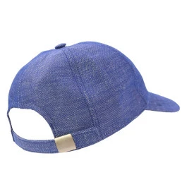 LuckyHat Baseball Cap Linnen | Blauw