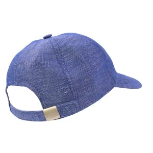 LuckyHat Baseball Cap Linnen | Blauw