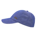 LuckyHat Baseball Cap Linnen | Blauw | www.pietkoopmans.nl