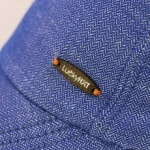 LuckyHat Baseball Cap Linnen | Blauw | www.pietkoopmans.nl