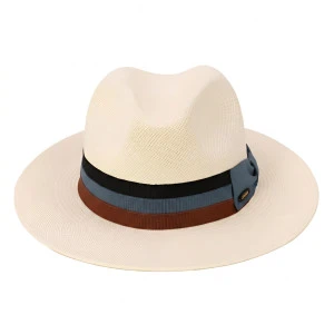 LuckyHat Panama Hoed | Zwart Raf Cognac