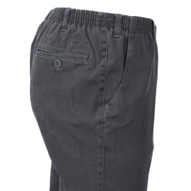 Elastische Taille Broek | Maastricht Grijs