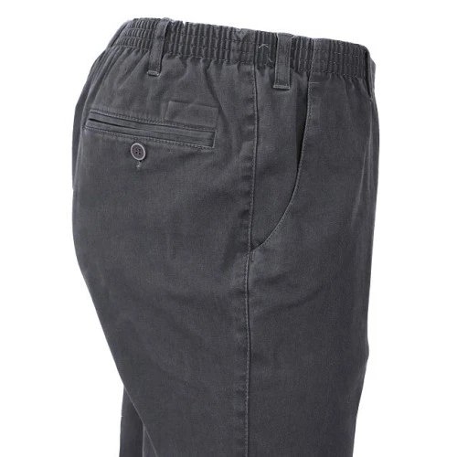 Elastische Taille Broek | Maastricht Grijs | www.pietkoopmans.nl