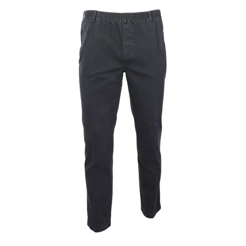 Elastische Taille Broek | Maastricht Grijs | www.pietkoopmans.nl