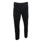 Piet Elastische Taille Ribbroek | Katoen Zwart
