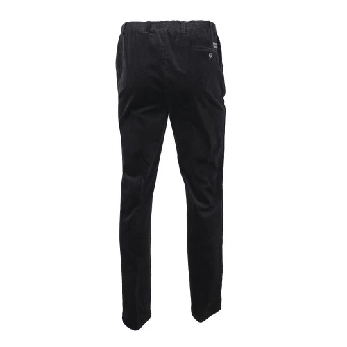Piet Elastische Taille Ribbroek | Katoen Zwart