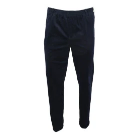 Piet Elastische Taille Ribbroek | Katoen Navy